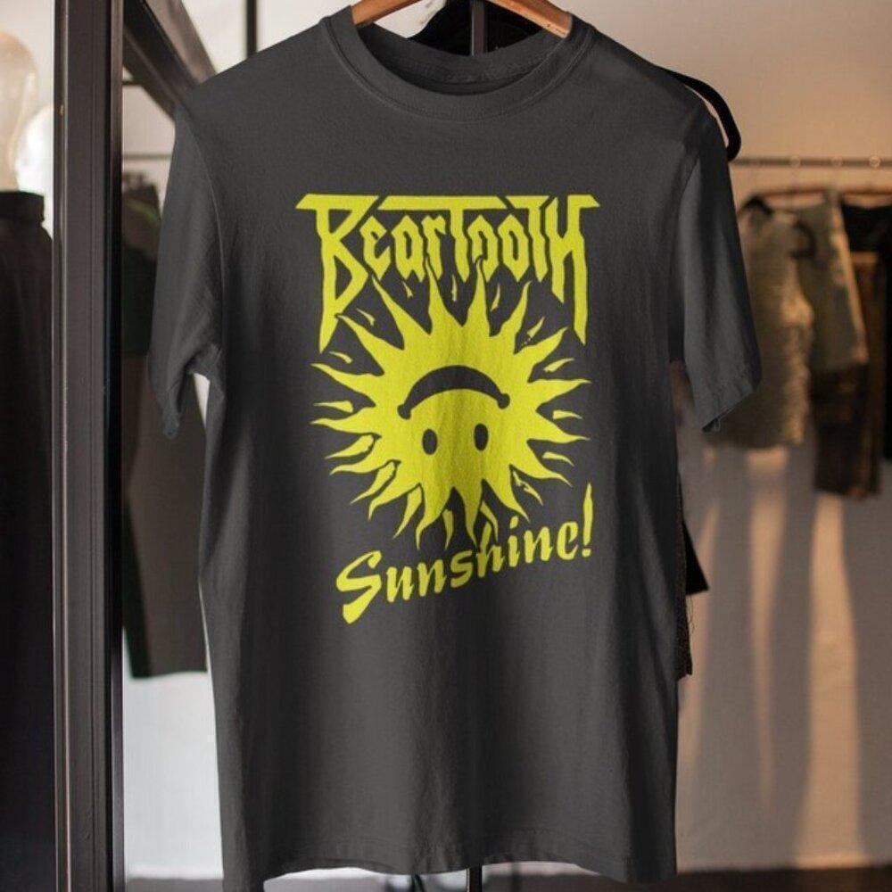 Beartooth Band Rock Grunge Shirt Skull Concert Graphic Tee Metalcore Fan Shirt